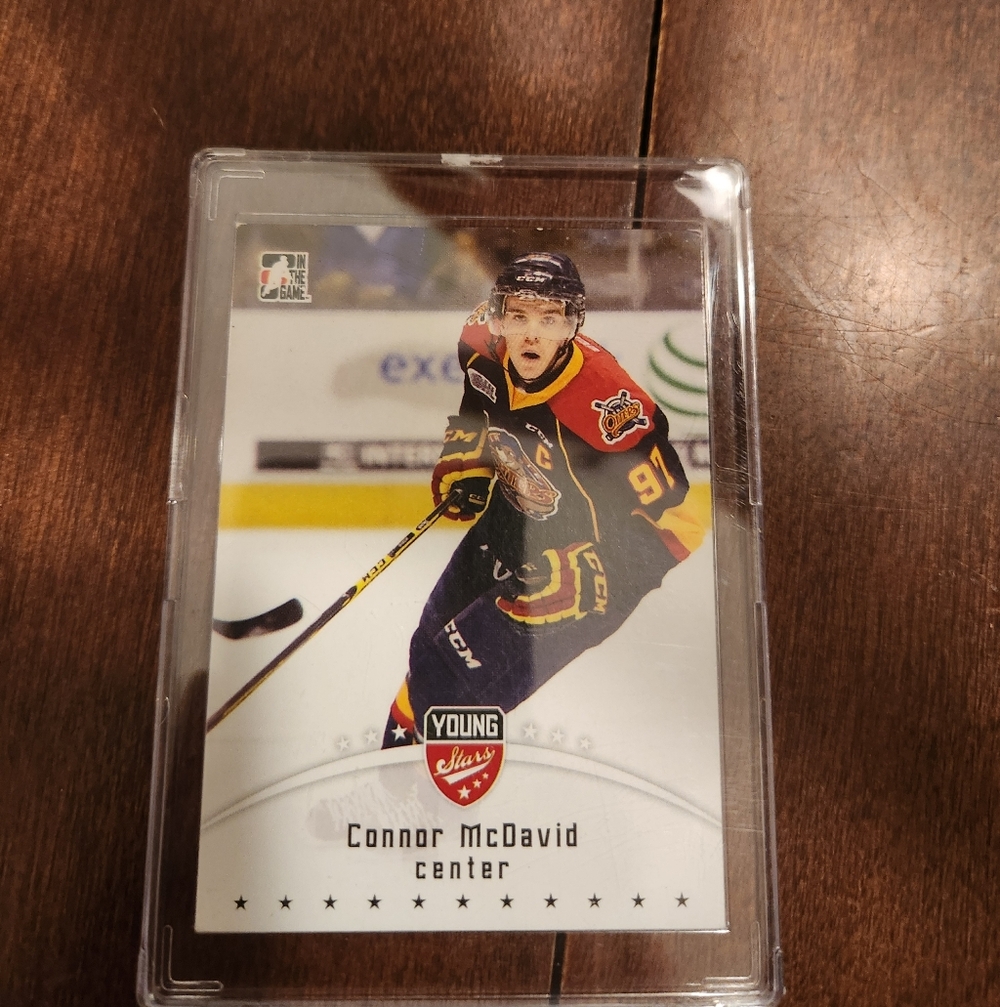 Connar Mcdavid Young Stars Hockey Card